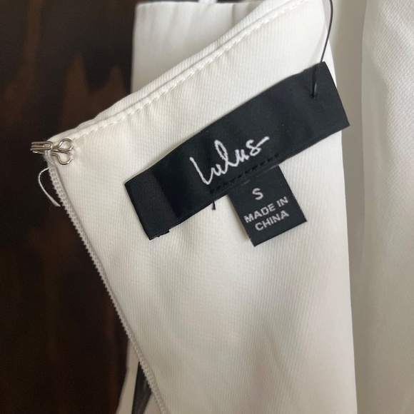 Lulus Reinette White Midi Dress - Size S - Picture 4 of 4
